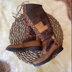 Timberland Lace-up Tall Boots